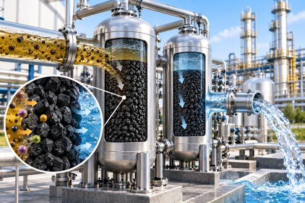 Activated Carbon Solution for Oil & Gas Purification