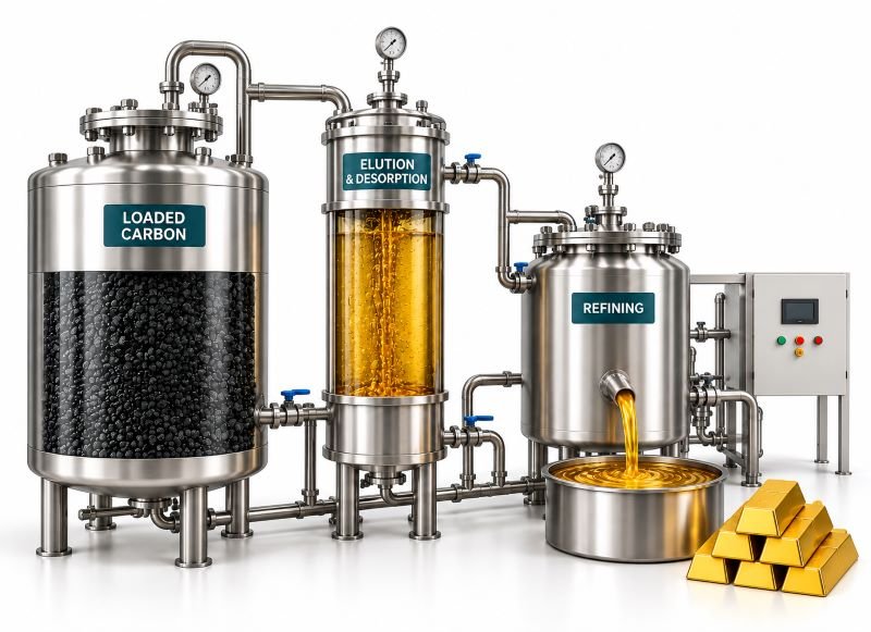 Activated Carbon Solution for Gold Recovery