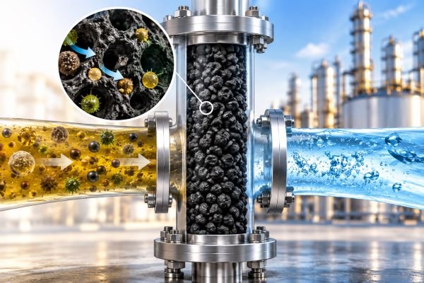Activated Carbon Solution for Oil & Gas Purification